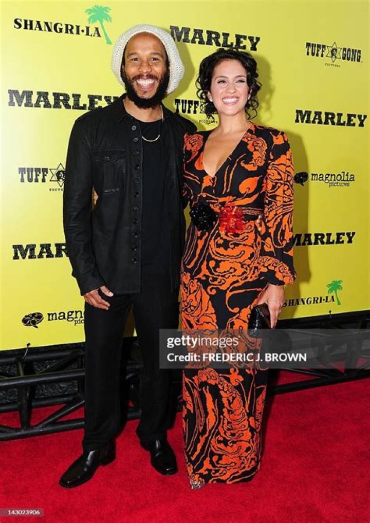 Ziggy Marley and wife Orly fourth child and honor reggae legend